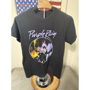 Prince Purple Rain T Shirt Motorcycle Album Cover‎ Size Small  Paisley Park